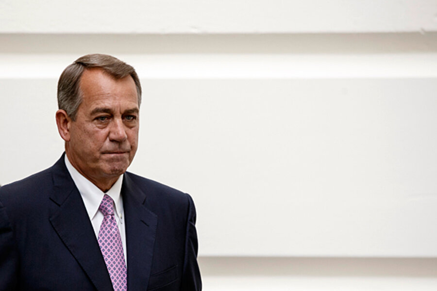 Has John Boehner Surrendered On Debt Ceiling Csmonitor Com