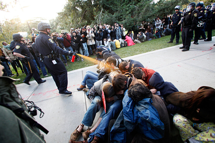'Pepper spray' cop gets bigger payout than sprayed students. Wrong
