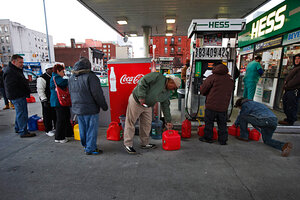 do gas station pumps run on electricity