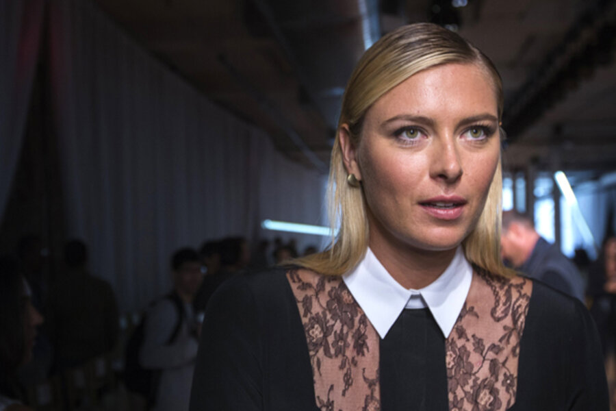 Maria Sharapova to miss season-ending WTA tournament - CSMonitor.com