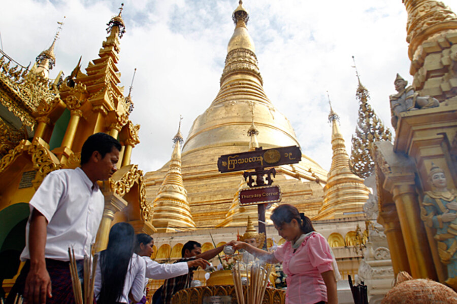 Myanmar Buddha sculpture returns home after wild ride - CSMonitor.com