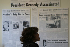 Kennedy Murdered Newspaper from Nov 22 1963~Scottsdale popular Progress~Day of assasination