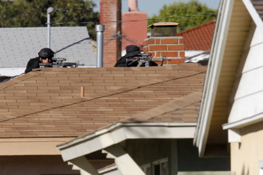 Inglewood shooting Bulletproof vest lifesaving for California cop