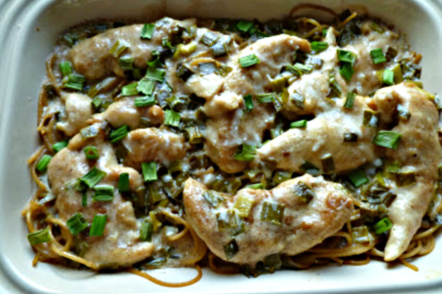 Lemon chicken pasta