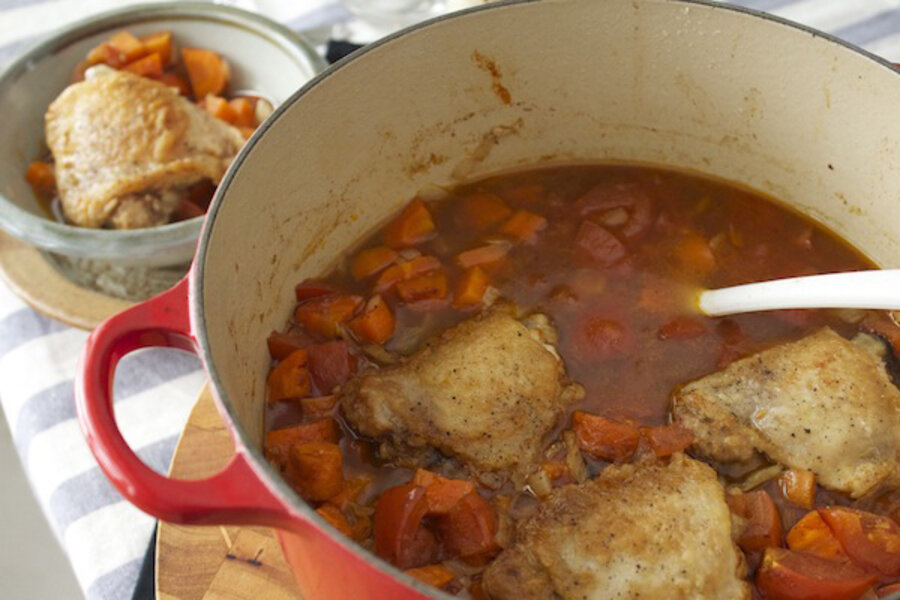 Vietnamese braised chicken with 5 spice