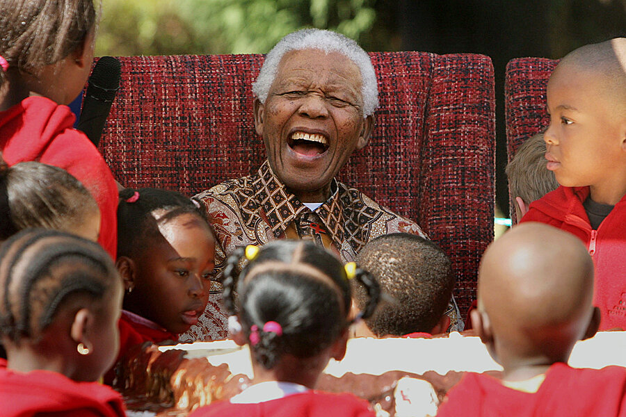 nelson mandela as a teenager