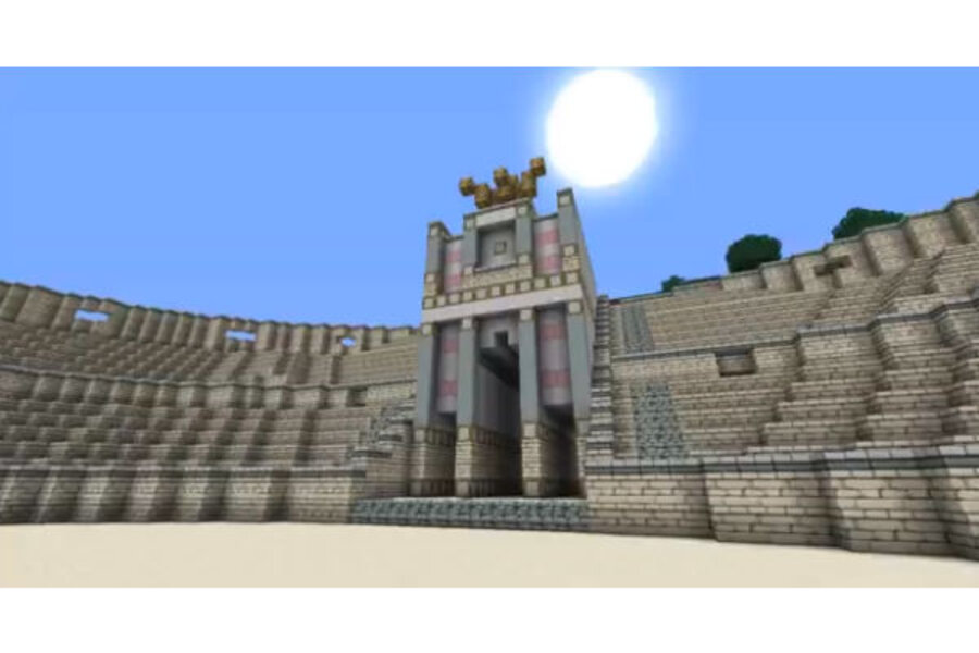 Roman Forum and Basilica Minecraft Map