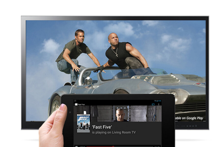 Google's Chromecast media player adds 10 new apps - CSMonitor.com