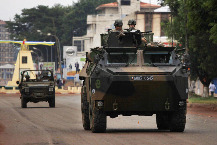 France intervenes to quell violence in Central African Republic ...