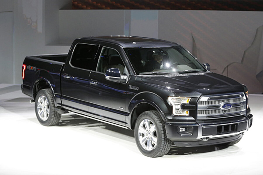 2015 Ford F-150 pickup goes aluminum at Detroit Auto Show - CSMonitor.com