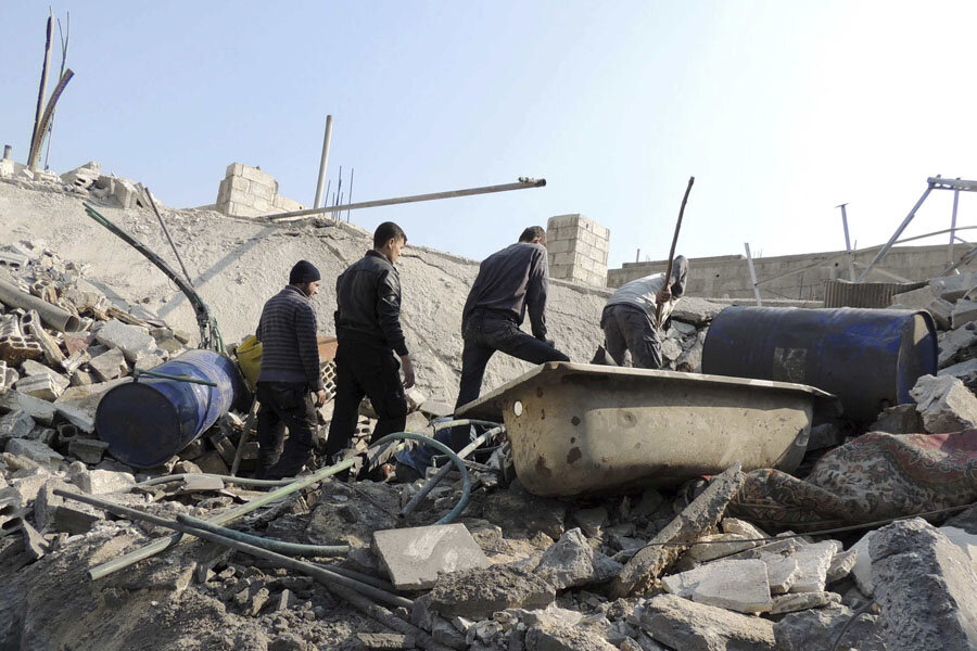 In Damascus, devastation and normalcy are only 15 minutes apart