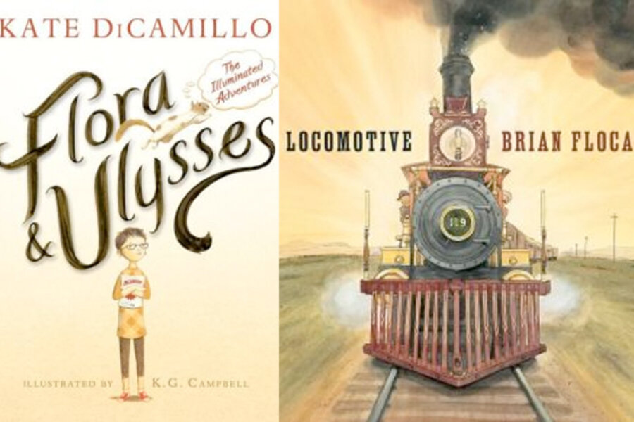 Kate Dicamillo S Flora Amp Ulysses Captures Newbery Brian Floca S Locomotive Wins Caldecott