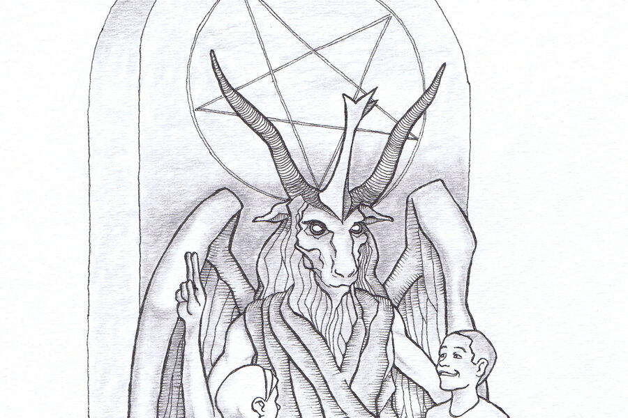 Satan Statue Design For Oklahoma State Capital Unveiled Csmonitor Com Satan Statue Design For Oklahoma State Capital Unveiled Csmonitor Com