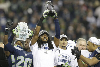 Marshawn Lynch leads Seahawks past Saints to NFC Championship game