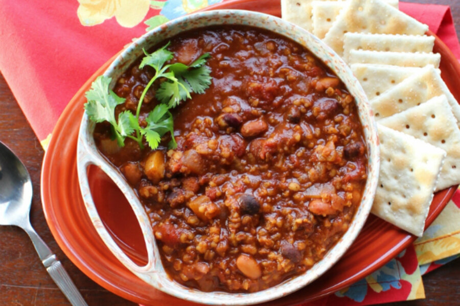 Meatless Monday Vegan chili