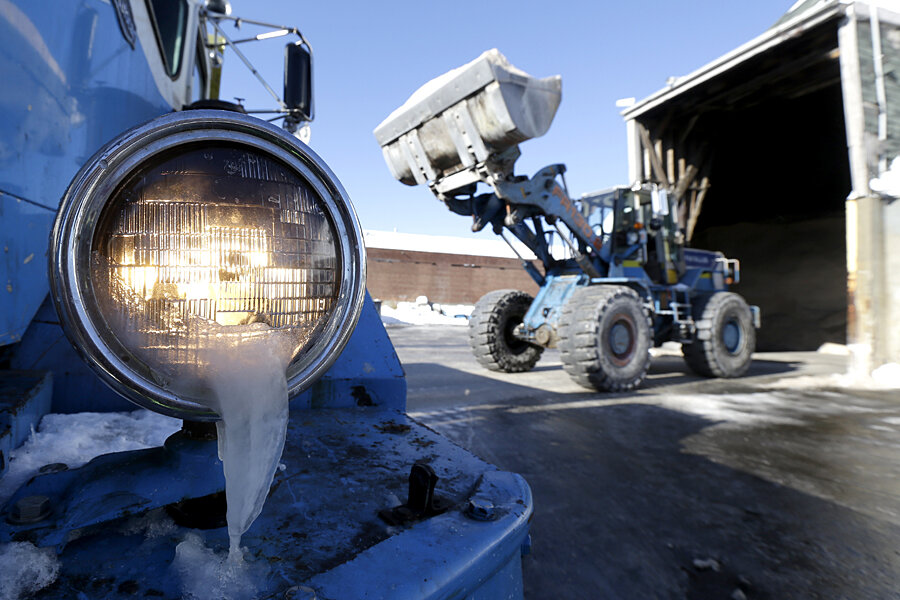 Big winter: Snow-clearing crews live hand to mouth, as road salt runs ...