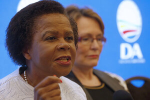 South African Opposition Coalition Splits After Agreement - CSMonitor.com