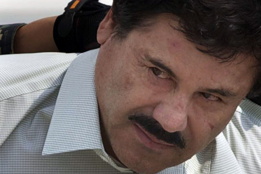 I'm just farmer, says jailed Mexican kingpin Chapo Guzman - CSMonitor.com