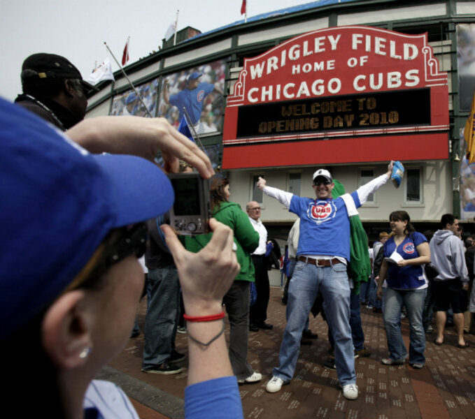 Cubs Fly Ukrainian Flags At Wrigley On Opening Day, Support War