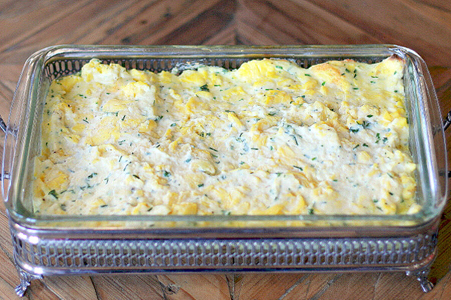 Easter brunch: Creamy scrambled egg casserole - CSMonitor.com
