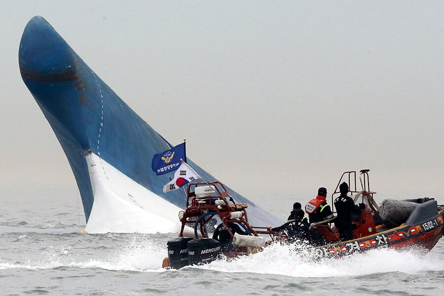 Hundreds Missing After South Korean Ferry Sinks Triggering