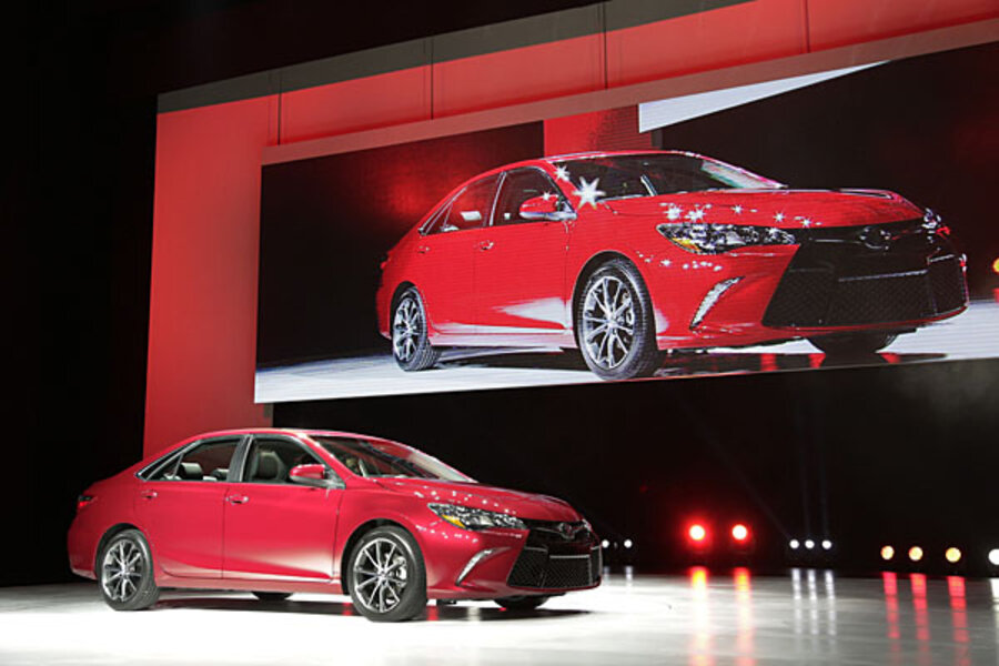 Toyota Camry for 2015 unveiled at New York Auto Show - CSMonitor.com