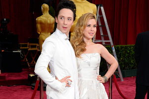 Johnny weir say outlet yes to the dress