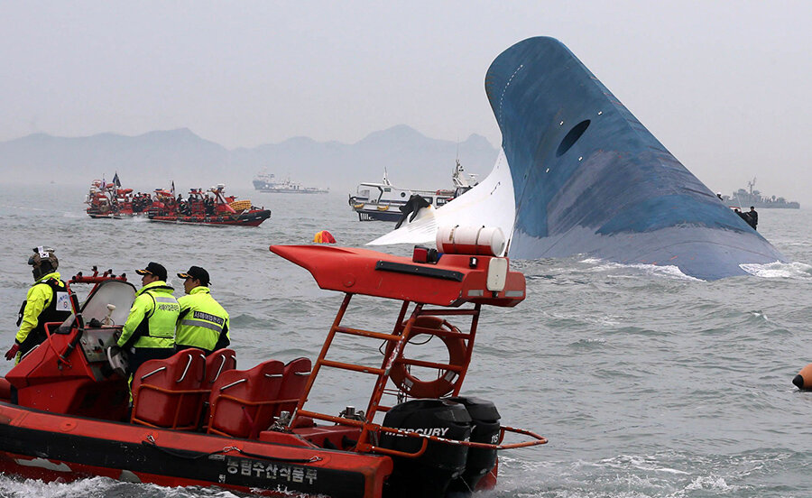 The Sewol Ferry Disaster South Korea Csmonitor Com