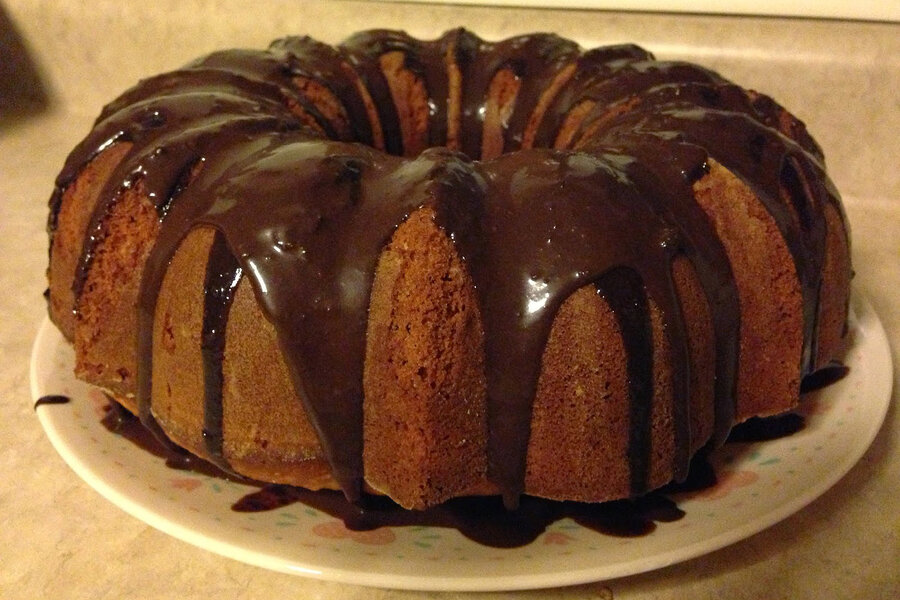 Orange chocolate chunk Bundt cake - CSMonitor.com