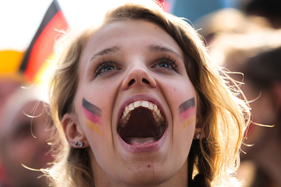 Germany in World Cup mouth