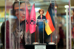 Angela merkel barbie sales doll