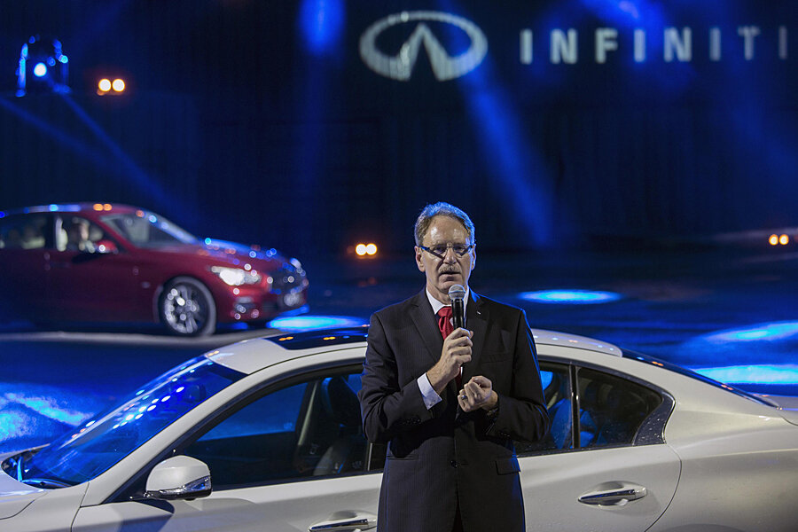 Infiniti's de Nysschen exits to take on GM's Cadillac brand - CSMonitor.com