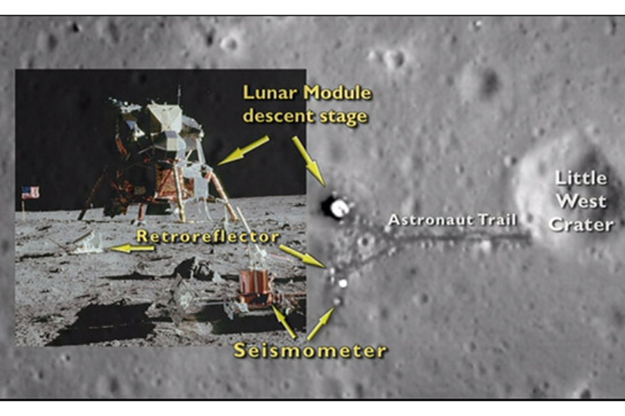apollo 11 moon landing real