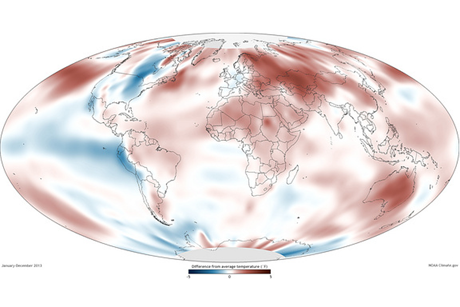 Global warming How 2013 broke records