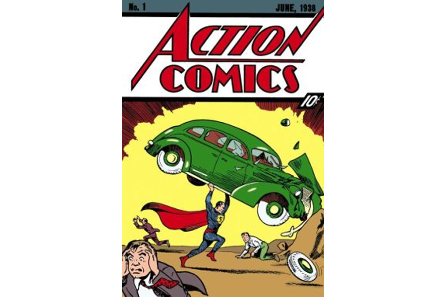 first superman comic strip