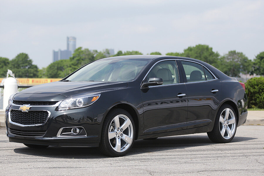 The 2014 Chevrolet Malibu is unveiled on Belle Isle in Detroit last year. 