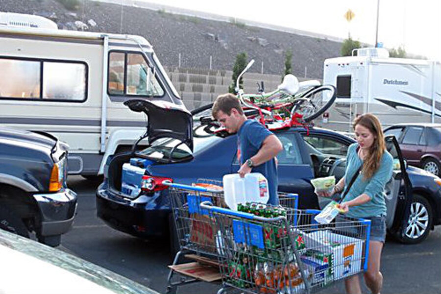 Burning Man 'starts' with a night in Walmart parking lot - CSMonitor.com