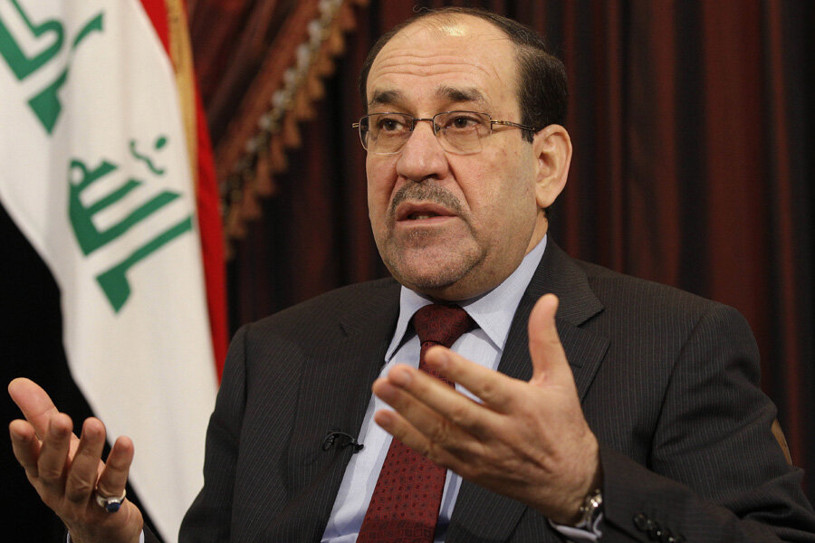 Maliki to step down as Iraqi prime minister, state TV says - CSMonitor.com