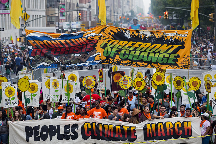 People's Climate March; Scottish oil and gas; Kenya's energy boom [Recharge]