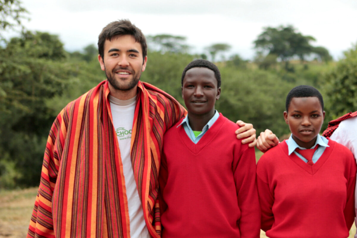 Matt Severson funds students in need one by one - CSMonitor.com, image size:1200x800