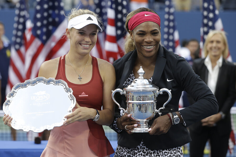 Serena Williams ties Chris Evert with sixth US Open ladies title ...