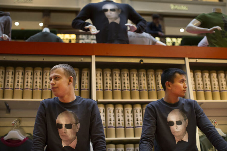 Vladimir Putin celebrates birthday in Siberia as supporters create