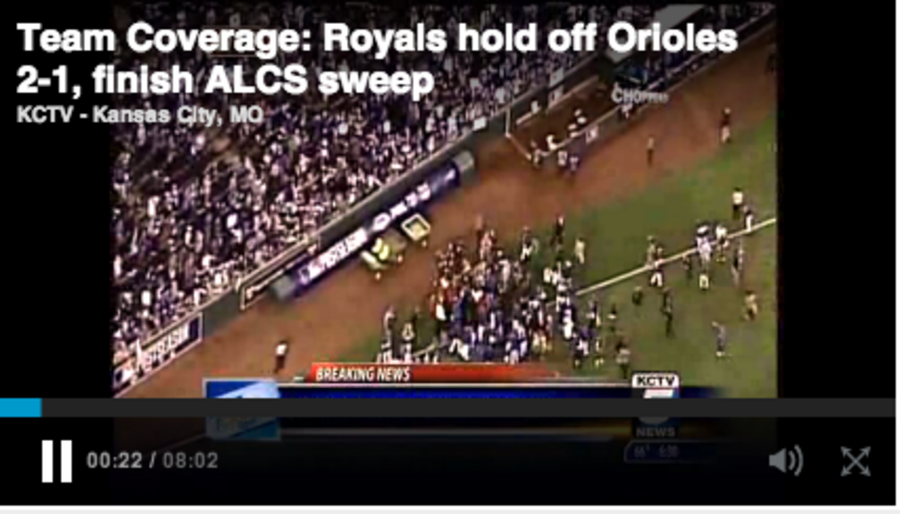 Royals sweep ALCS, head to 1st World Series since 1985