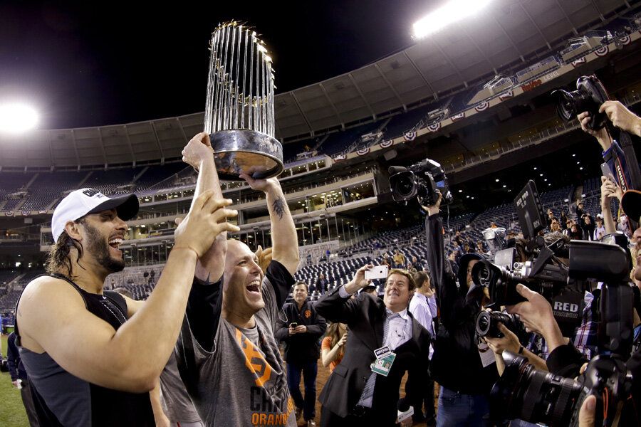 World Series 2014: Madison Bumgarner leads the San Francisco Giants to  third series win in five years after narrow 3-2 victory, The Independent