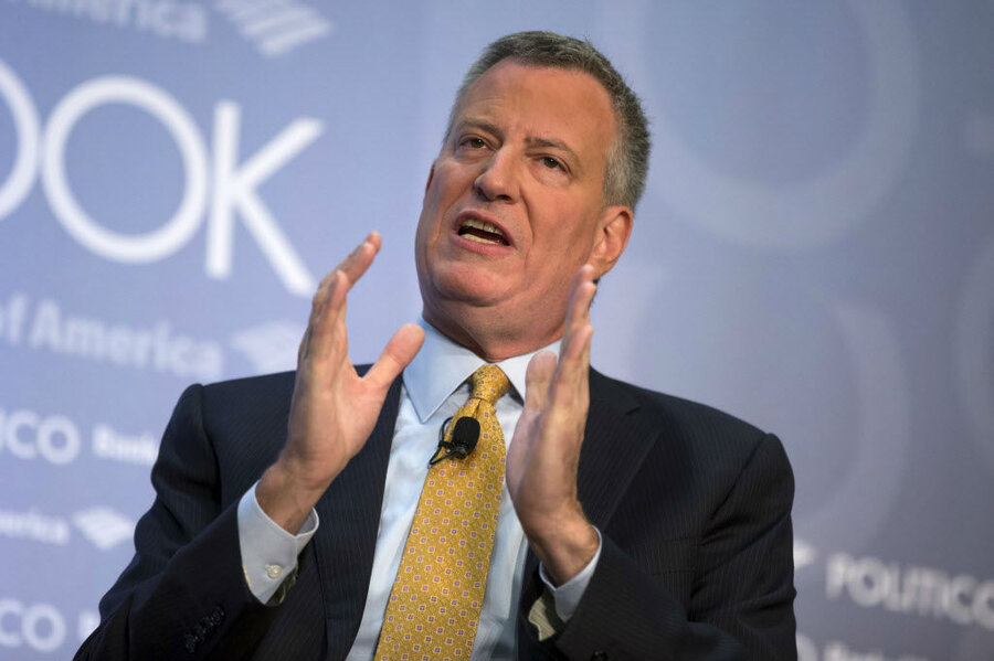 Support for NYC Mayor de Blasio shows stark racial divide, poll finds ...