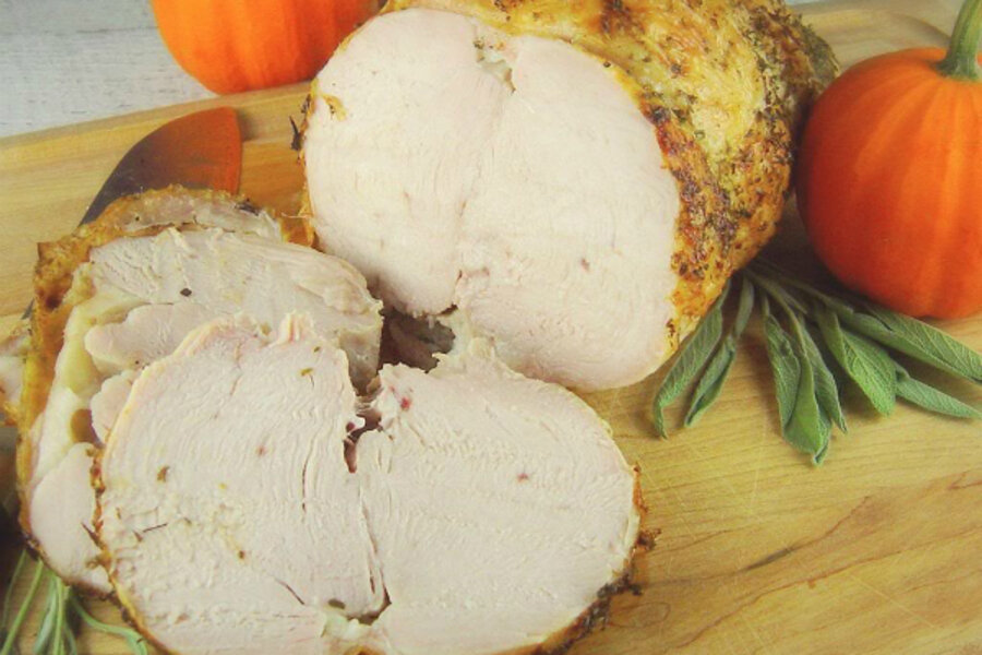 Thanksgiving recipe Brined and oven roasted turkey breast