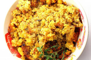 Thanksgiving Side Dish Cornbread Stuffing CSMonitor Com   Cornbreaddressingorstuffing 