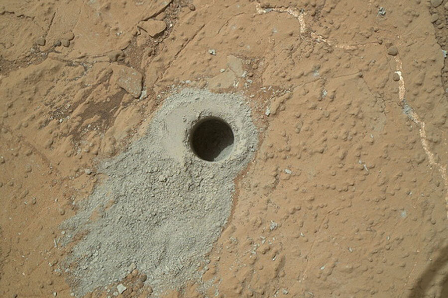 How's the water on Mars? Curiosity rover finds out.