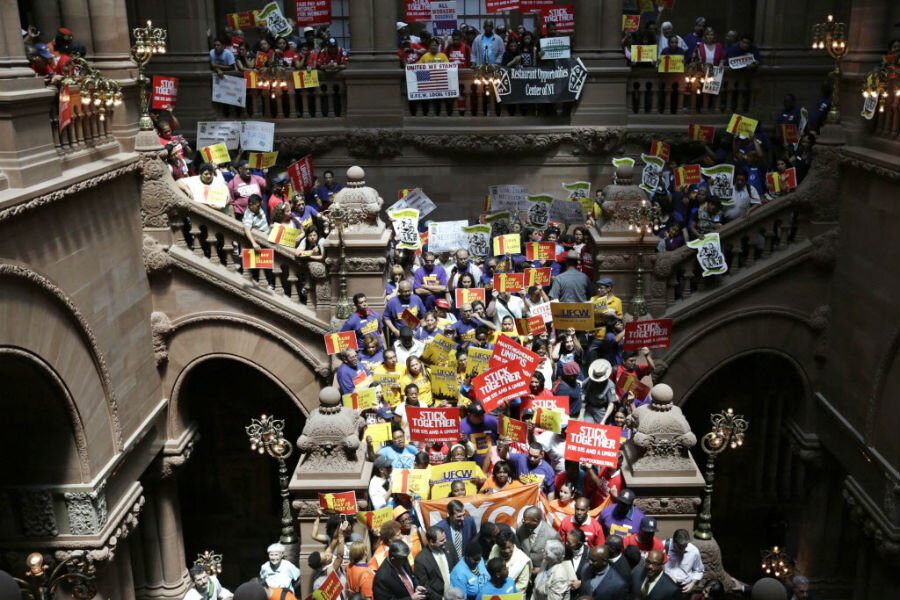 With 21 states raising minimum wage, 2015 is a tipping point - CSMonitor.com