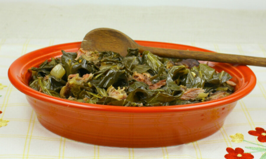 Slow Cooker Collard Greens 